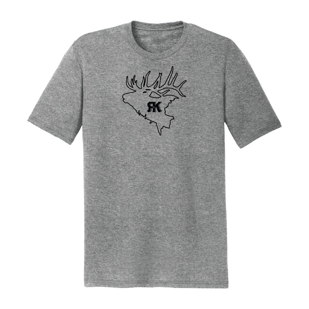 Elk Bugle T - Gray